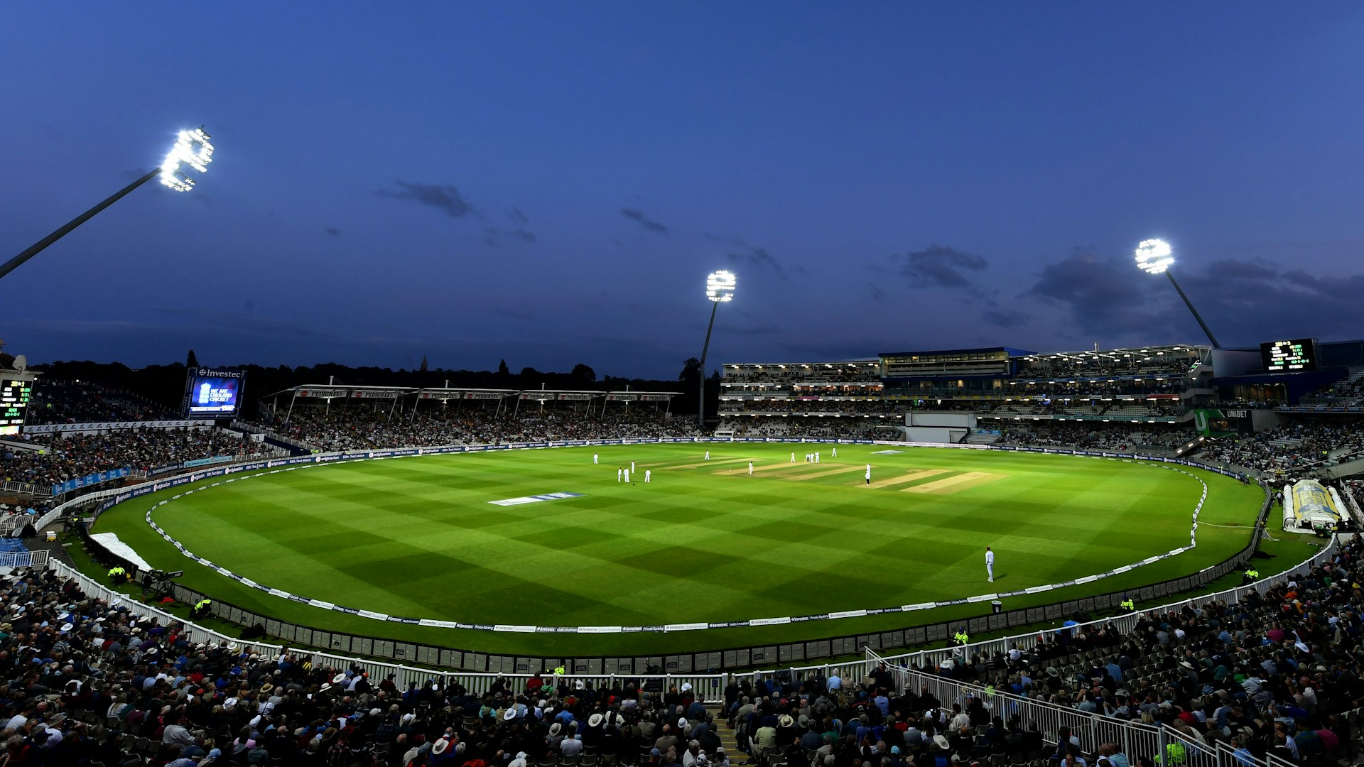 Cricket ground ready for the next game